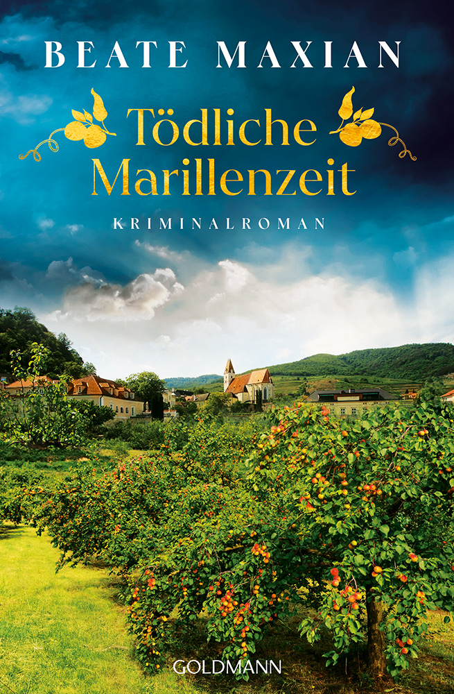 Buchcover Beate Maxian Krimi - Tödliche Marillenzeit